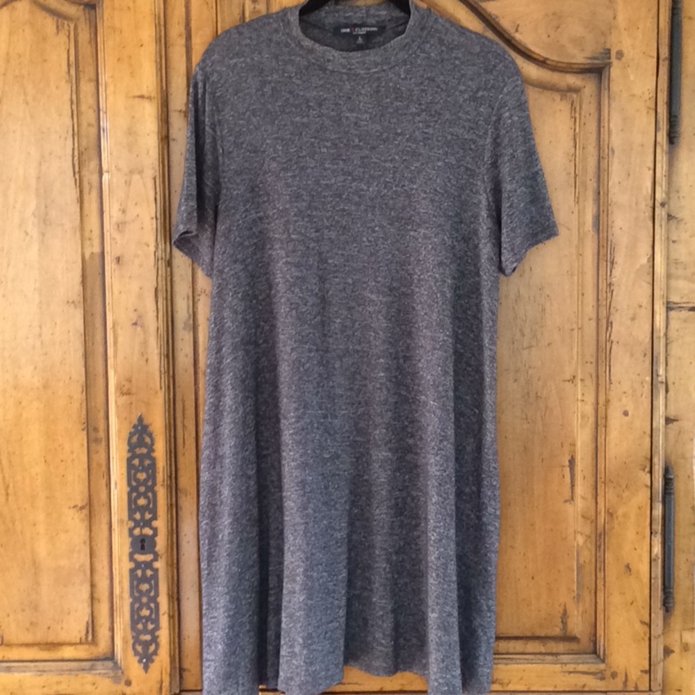 Charcoal Gray T Shirt Dress!